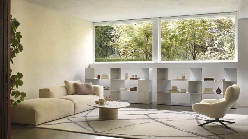 Photo of living room with Porro furniture