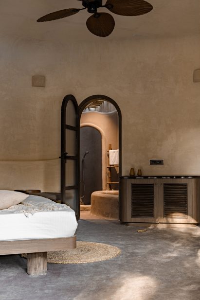 The Earthen Retreat interior