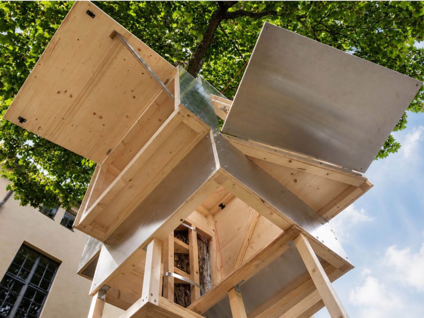 Baumhaus Office treehouse in Weimar by Opposite Office