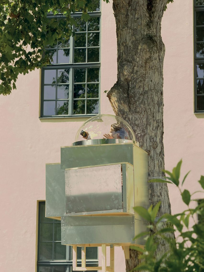 Baumhaus Office treehouse in Weimar by Opposite Office