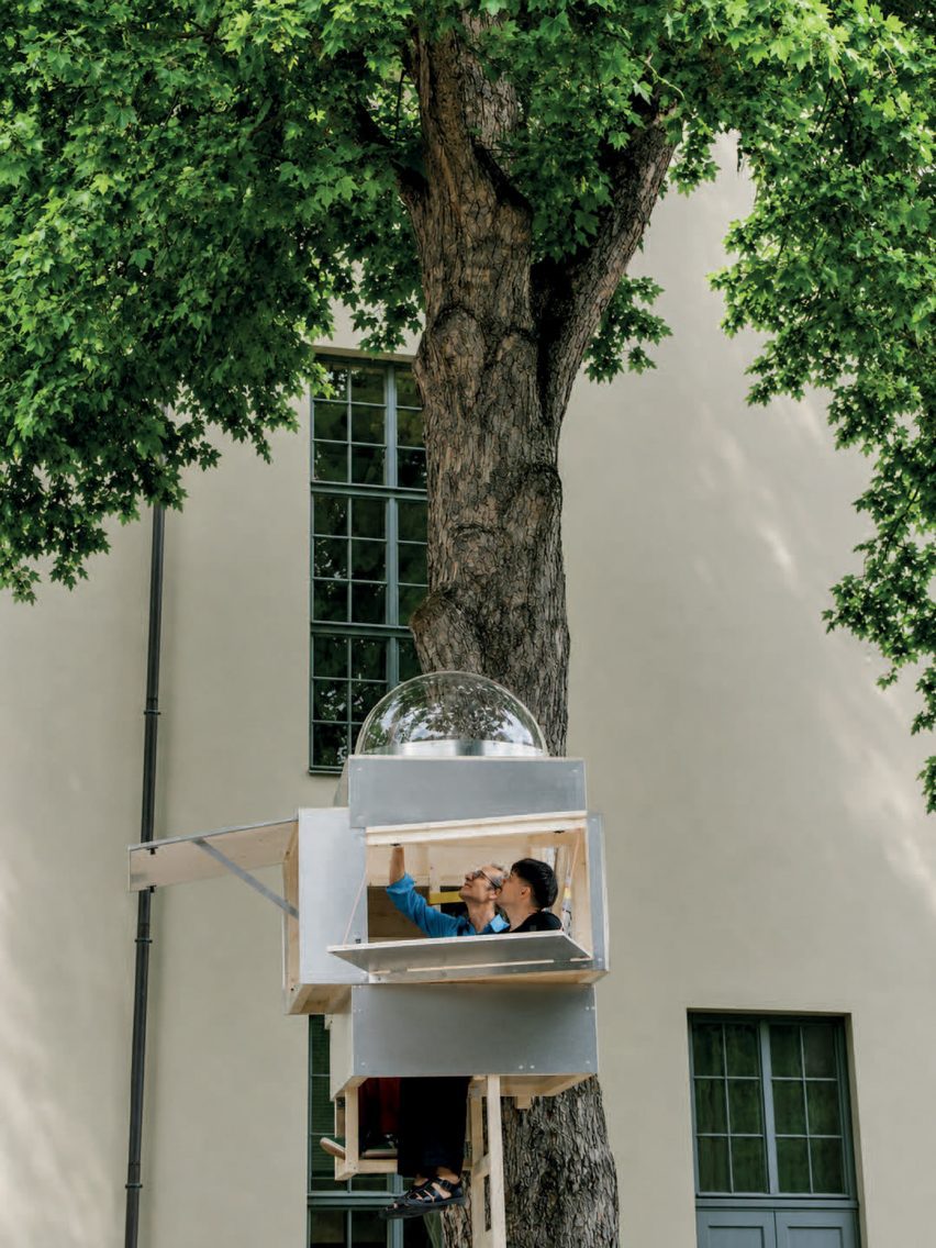 Baumhaus Office treehouse in Weimar by Opposite Office