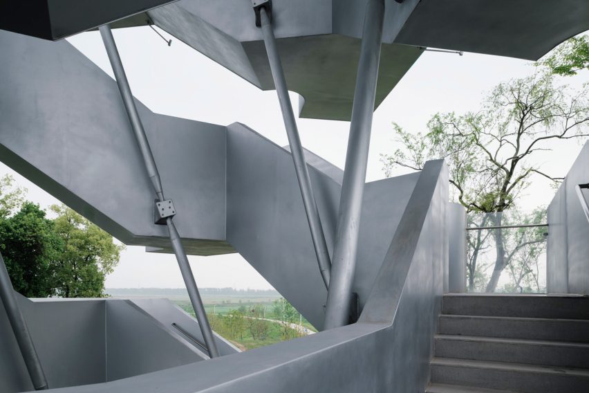 Chenhu Migratory Bird Observation Tower by Xiang Architects