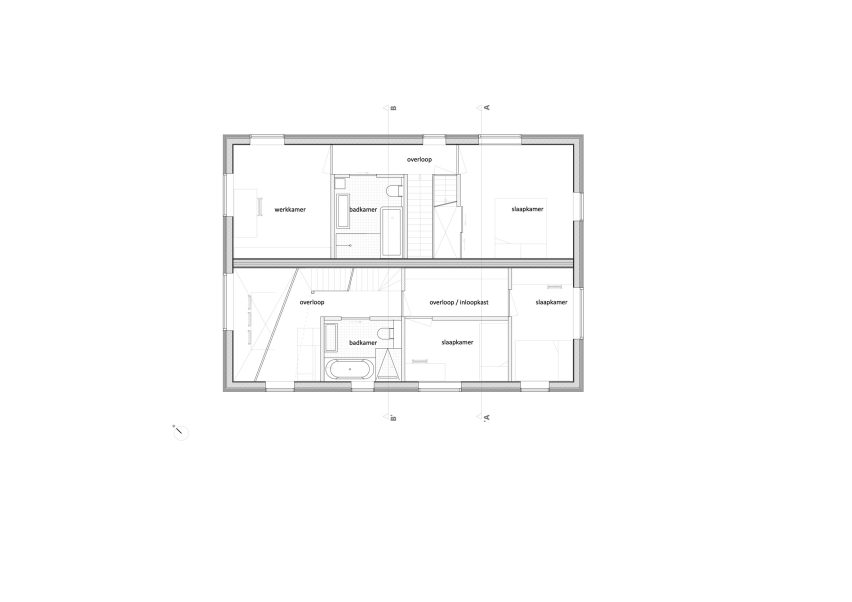 Plan of CoHouse in Cothen by Woonpioniers