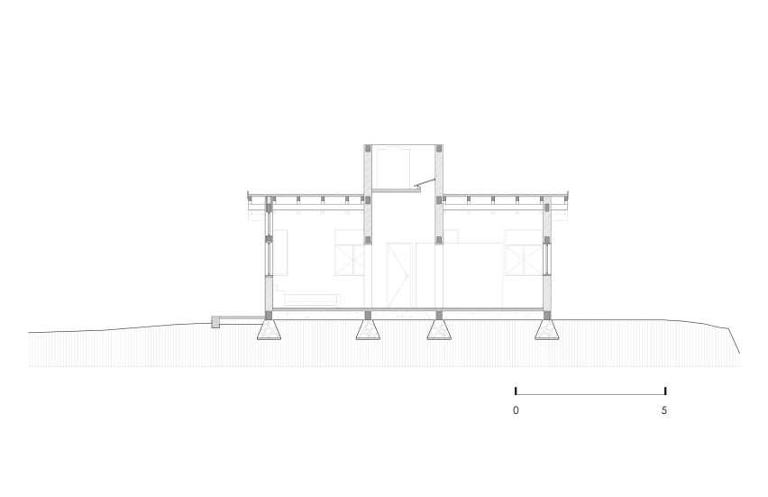 Section of Casa Estelí by Colar