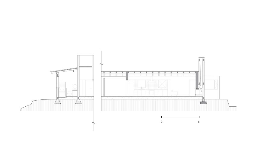 Section of Casa Estelí by Colar
