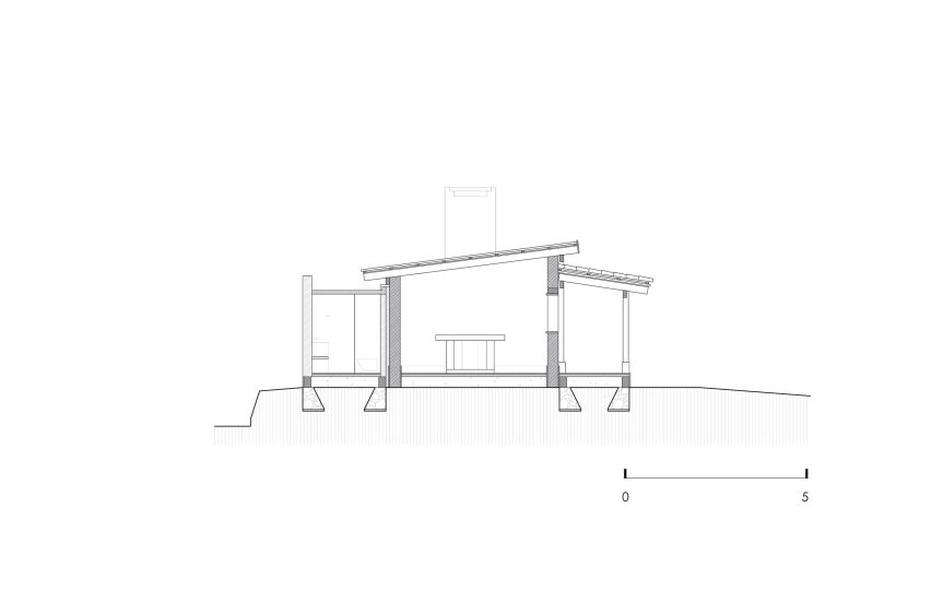 Section of Casa Estelí by Colar