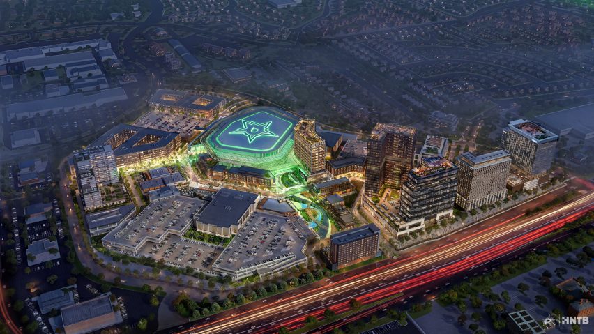 Dallas Stars arena in Plano, Texas, by HNTB