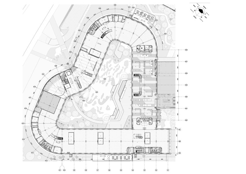 Plan of Fisher & Paykel by RTA Studio