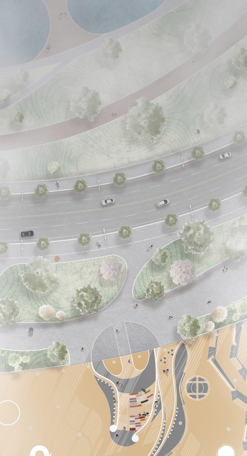 Plan of Xi’an Public Library by HONG Designworks