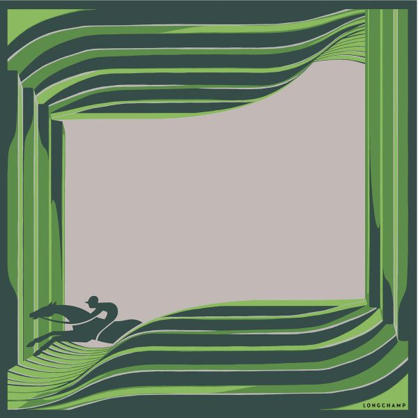 Green scarf