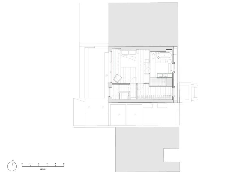 Plan of De Beauvoir Townhouse by Mosley Thorold