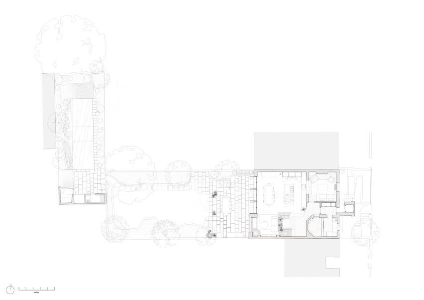 Plan of De Beauvoir Townhouse by Mosley Thorold
