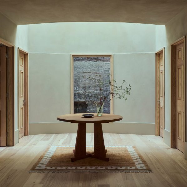 Guesthouse with wooden table