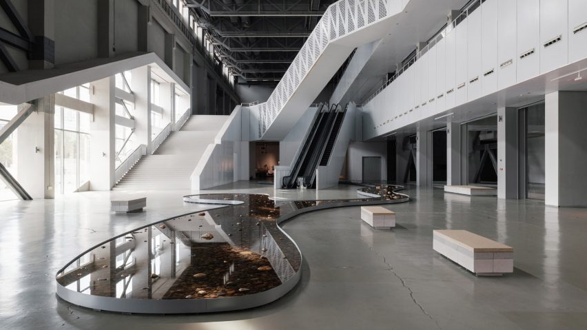 Open Architecture-designed exhibition space