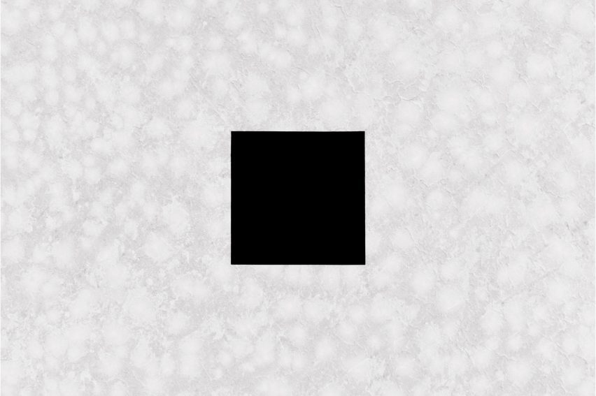 Gregory Orekhov places black fabric in "endless" Utah Salt Flats