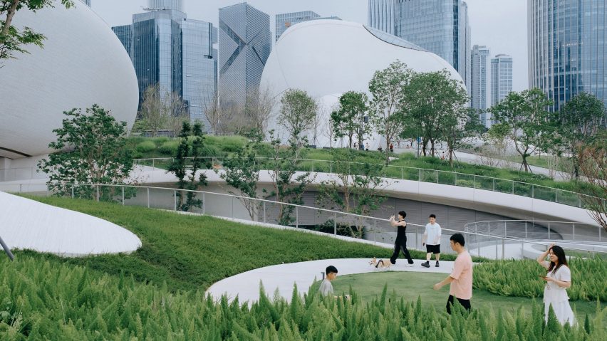 Shenzhen Bay Culture Square in China by MAD