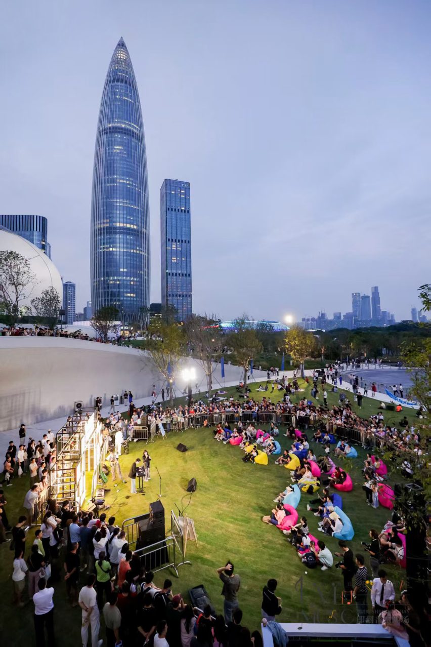 Shenzhen Bay Culture Square in China by MAD