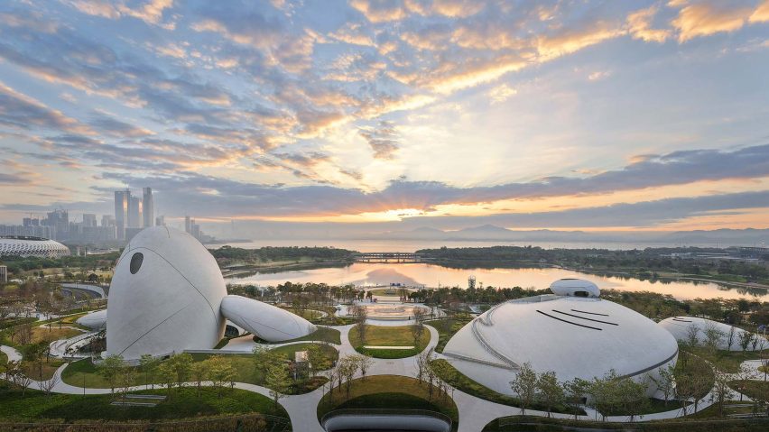 Shenzhen Bay Culture Square in China by MAD