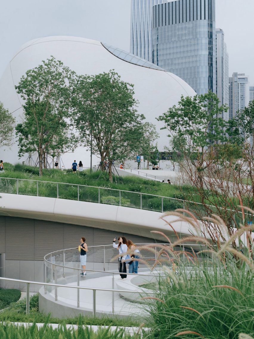 Shenzhen Bay Culture Square in China by MAD