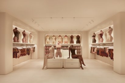 SKIMS flagship store on Regent Street