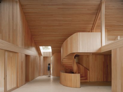 Foyer at Office by Nature by Studio Massimo
