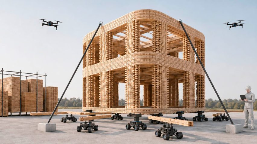 SWIFT-Built robot construction by Foster + Partners