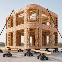 SWIFT-Built robot construction by Foster + Partners