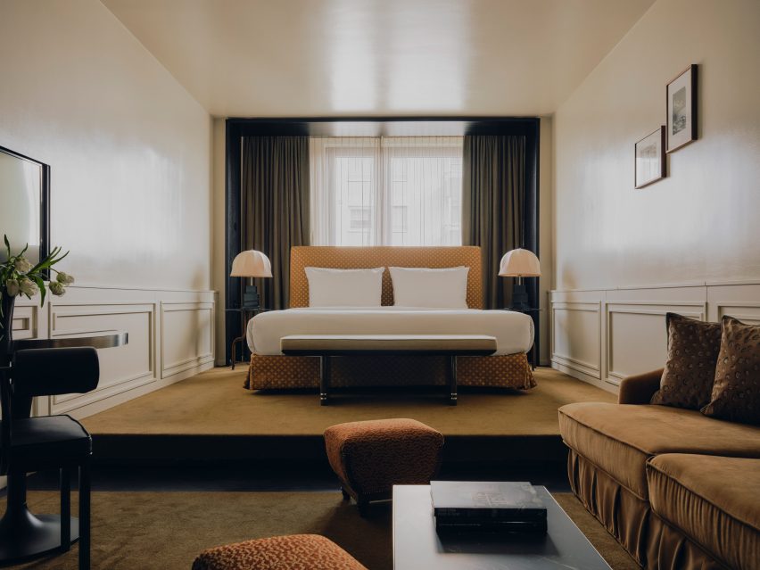 Bedroom suite in The Dean Munich by Tatjana von Stein