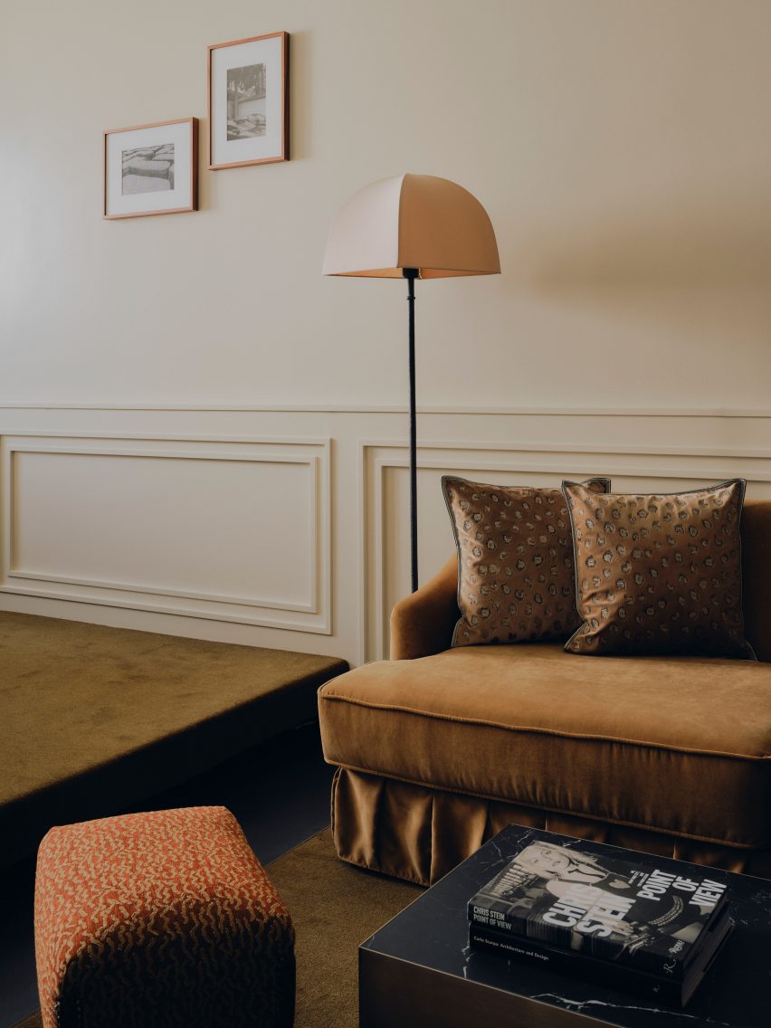 Bedroom suite in The Dean Munich by Tatjana von Stein