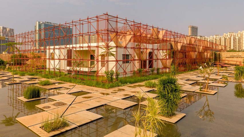 The Reclaimed Pavilion by Kanan Modi Associates