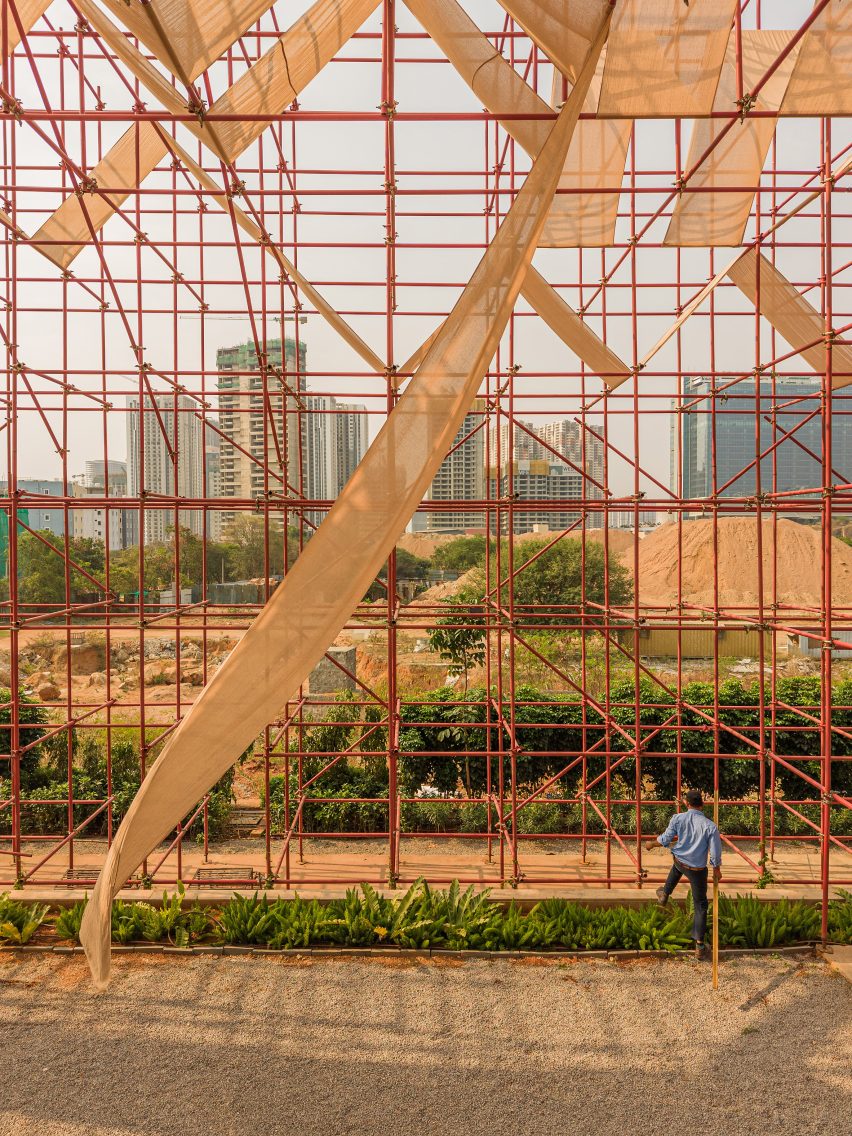 The Reclaimed Pavilion by Kanan Modi Associates