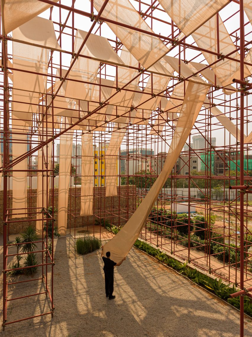 The Reclaimed Pavilion by Kanan Modi Associates