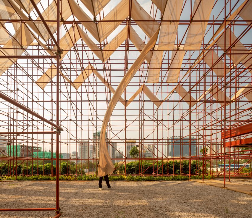 The Reclaimed Pavilion by Kanan Modi Associates