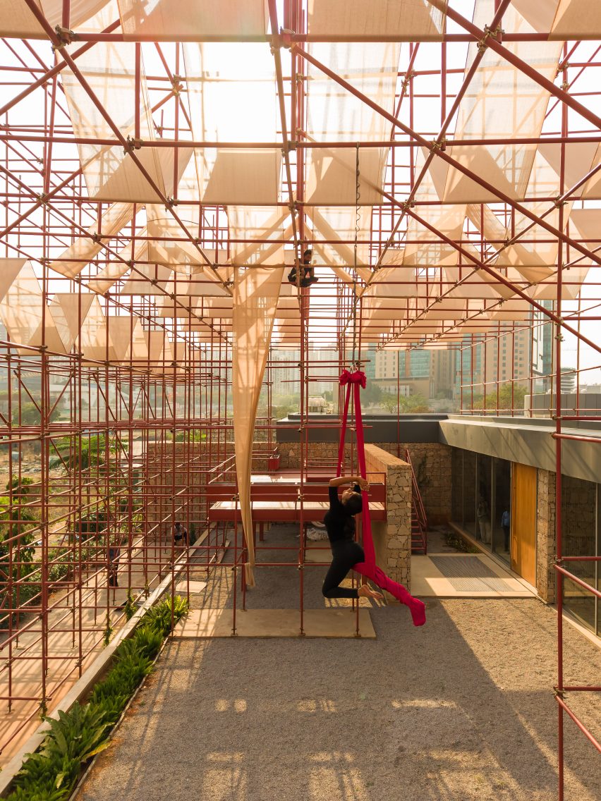 The Reclaimed Pavilion by Kanan Modi Associates