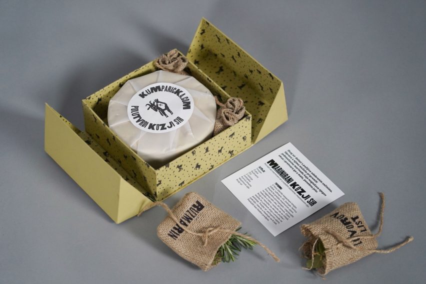 Sustainable Goat-Cheese Packaging for Kumparička Organic Farm by Lina Glavan, Ana Kovačič, Špela Novak and Vita Puc
