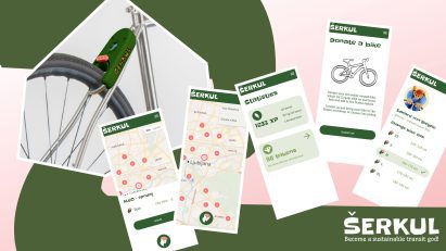 Šerkul – a circular bike-sharing service for Ljubljana by Patrik Bevec