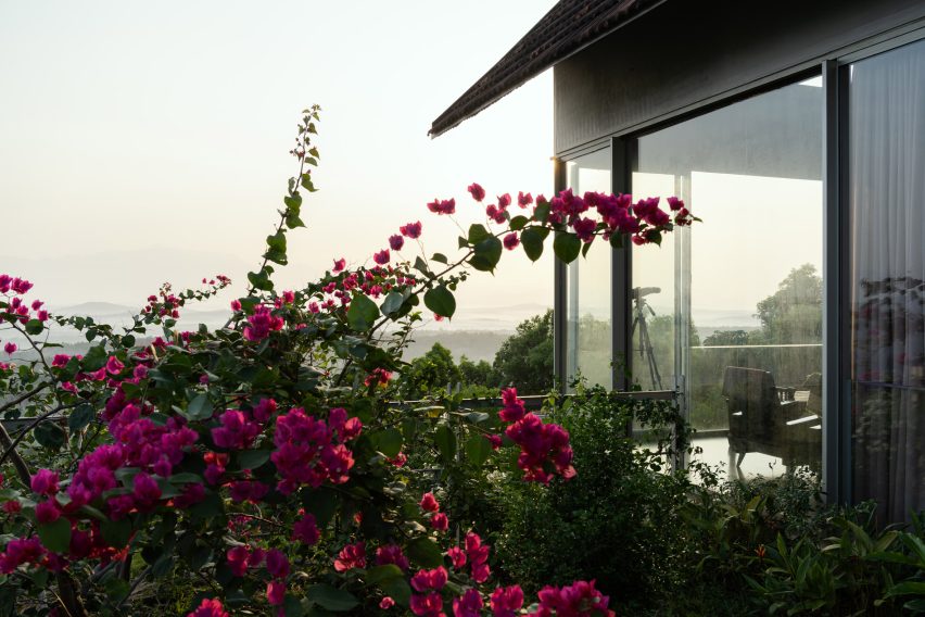 Planting on the perimeter of Ushas farmhouse