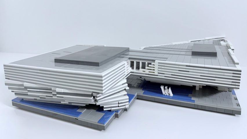 V&A Dundee Lego set