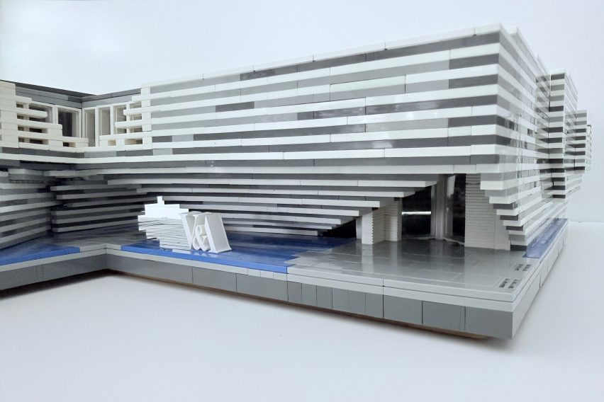 V&A Dundee Lego set