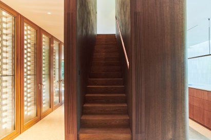 Staircase within Dutch home