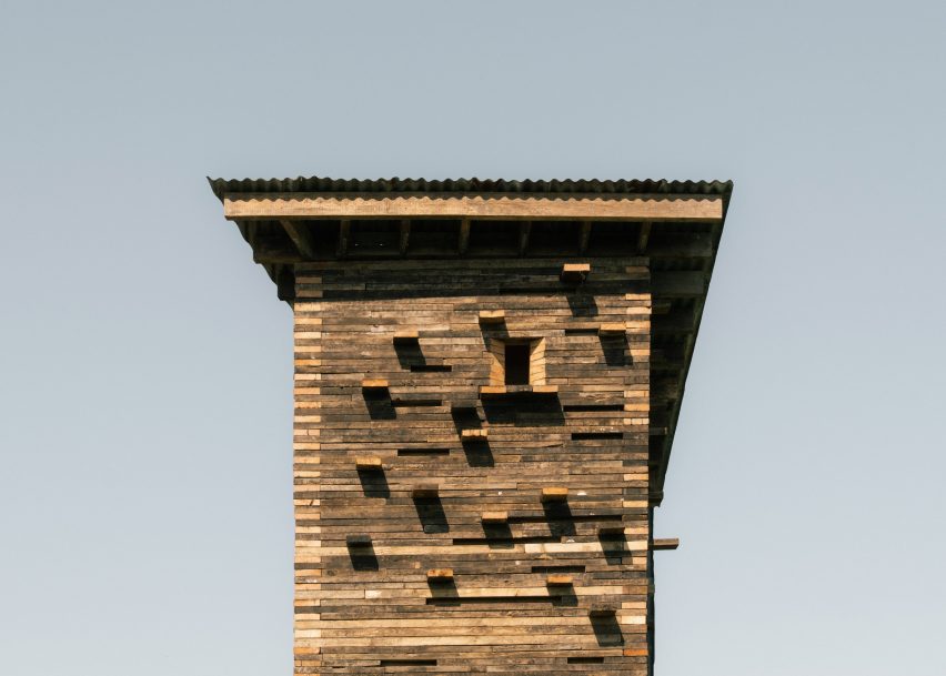 Wildlife Tower at Honeygar Farm by Pearce+ plans