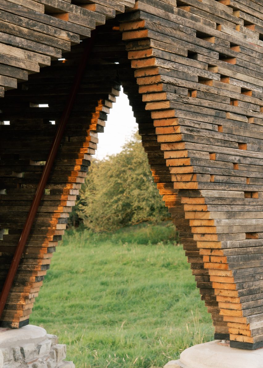 Wildlife Tower at Honeygar Farm by Pearce+ plans