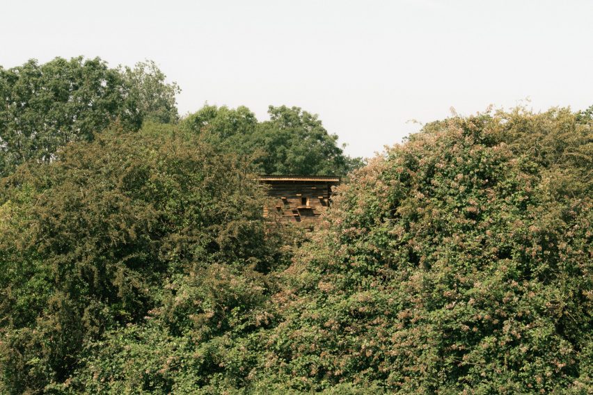 Wildlife Tower at Honeygar Farm by Pearce+ plans