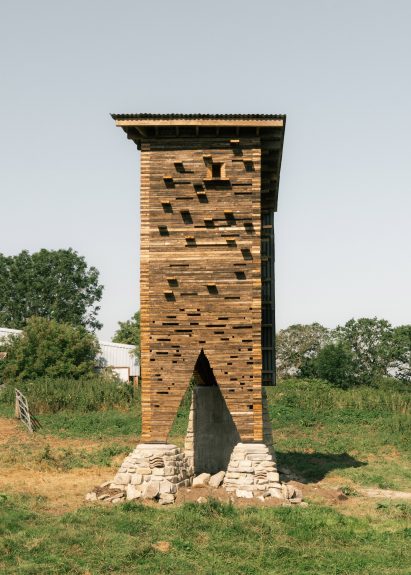 Tower for bats in Somerset