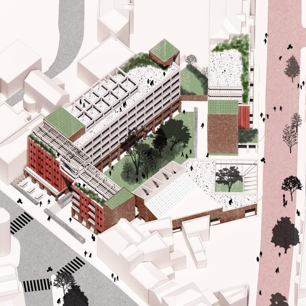 Re-Quarter; A Catalytic Social Housing Scheme by Isaac Walker
