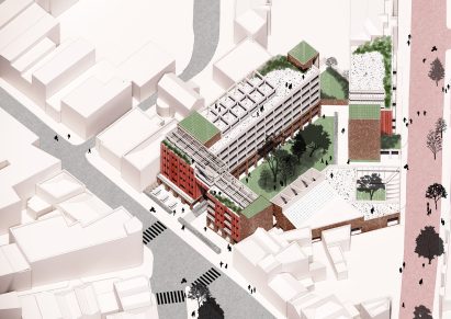 Re-Quarter; A Catalytic Social Housing Scheme by Isaac Walker