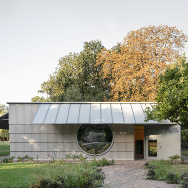 ArtPlay Pavilion at Dulwich Picture Gallery by Carmody Groarke
