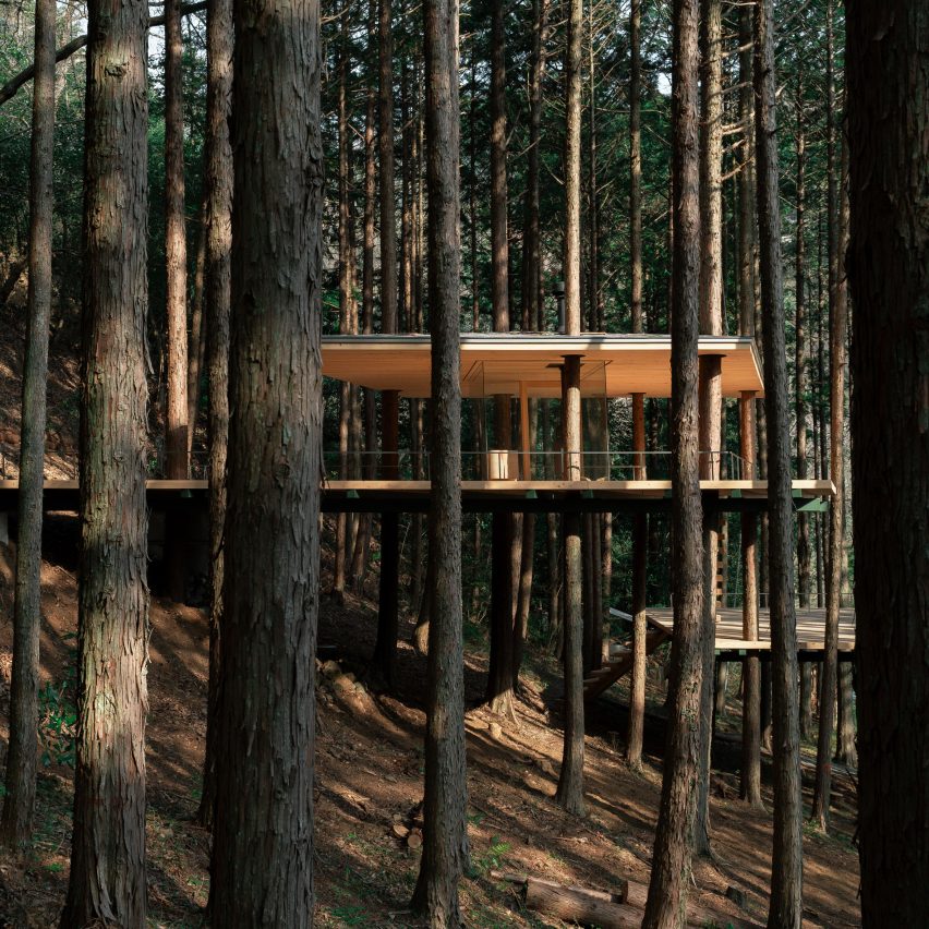 Daichi Silent River Tree Sauna (Kanagwa, Japan)