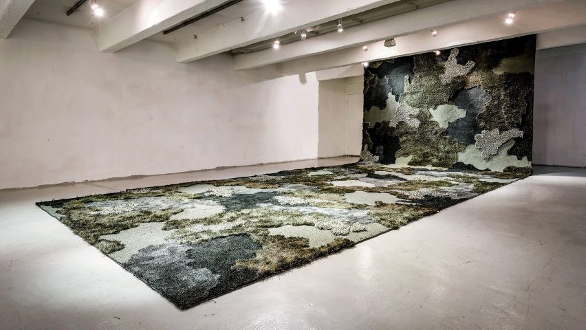 Photo of a large-scale textile