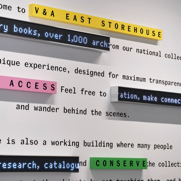 V&A East Storehouse by Fieldwork Facility